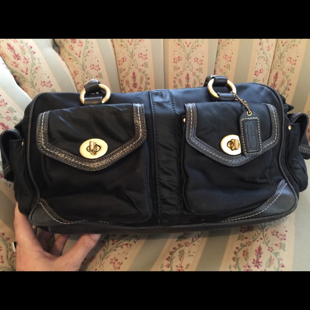 Coach Gallery Trainer Doctor Satchel Bag purse
